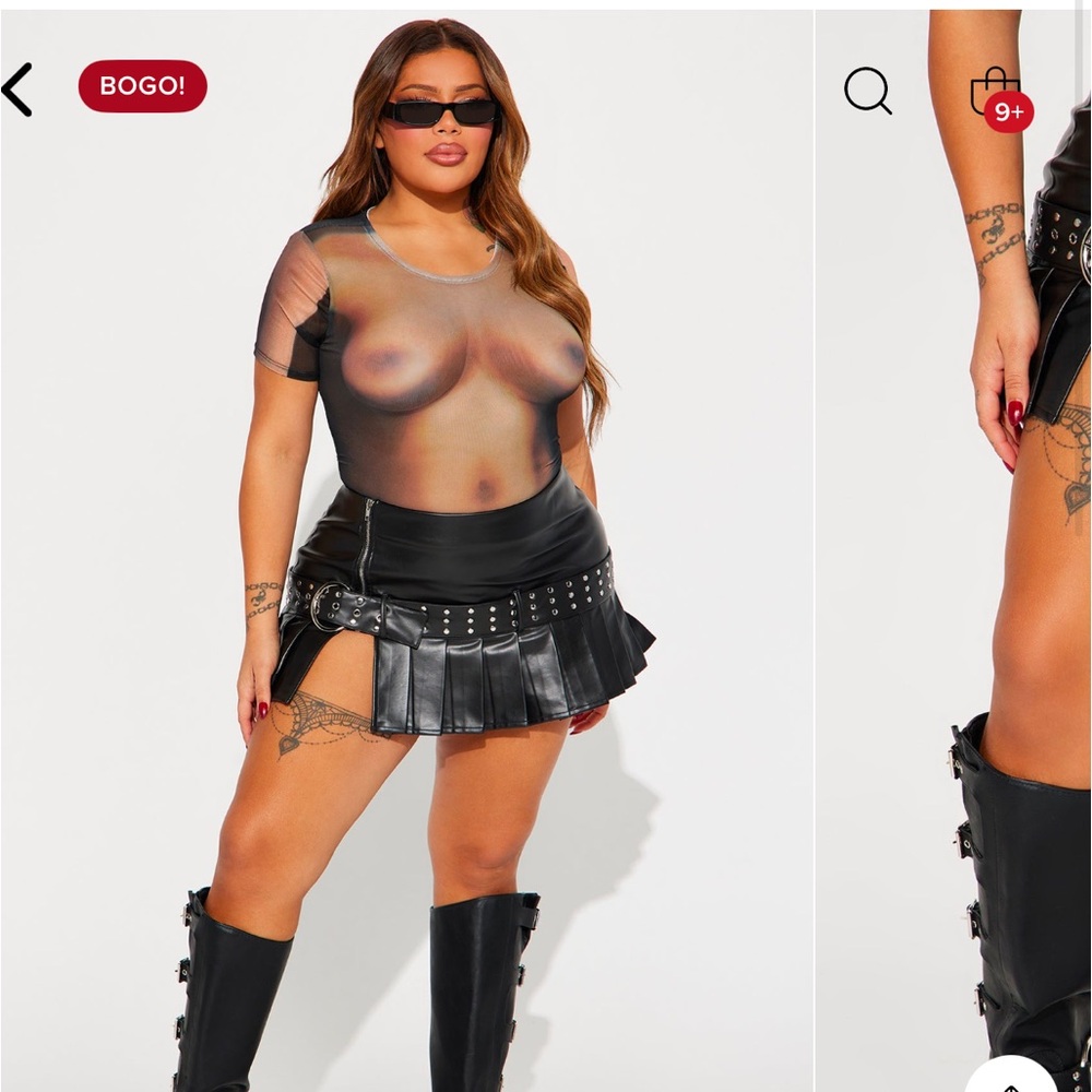 Fashion Nova Micro Mini Skirt